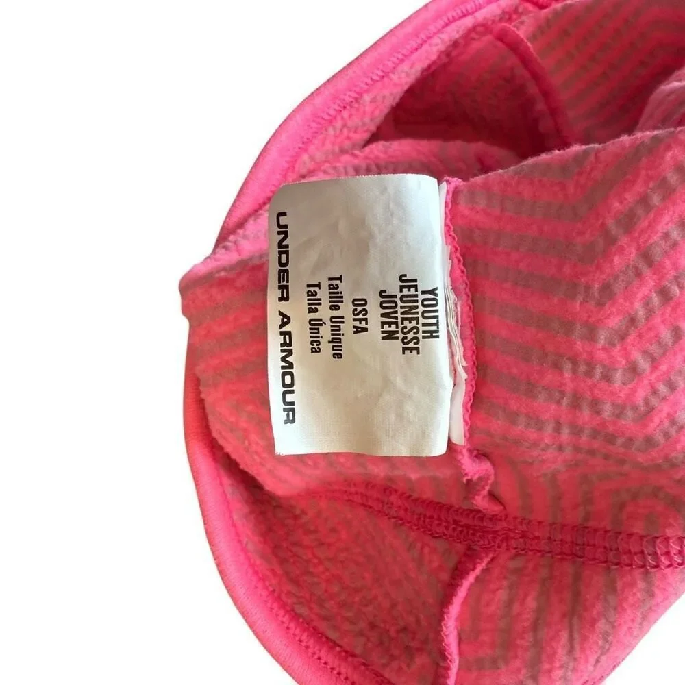Baby under armour pink hat